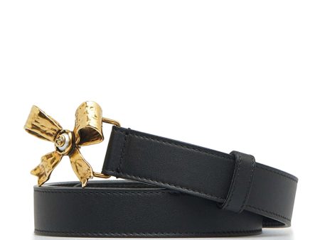 GUCCI GG Pearl Bow Belt Discount