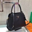 Prada Medium Saffiano Leather Martinee Bag Hot on Sale