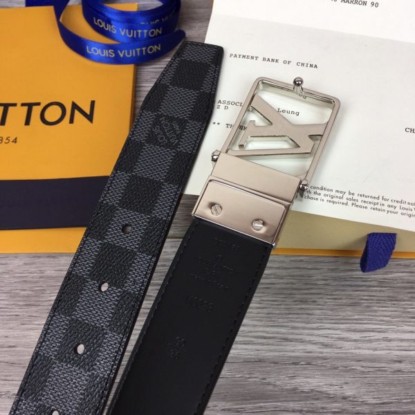 Leather Belt Louis Vuitton Hot on Sale