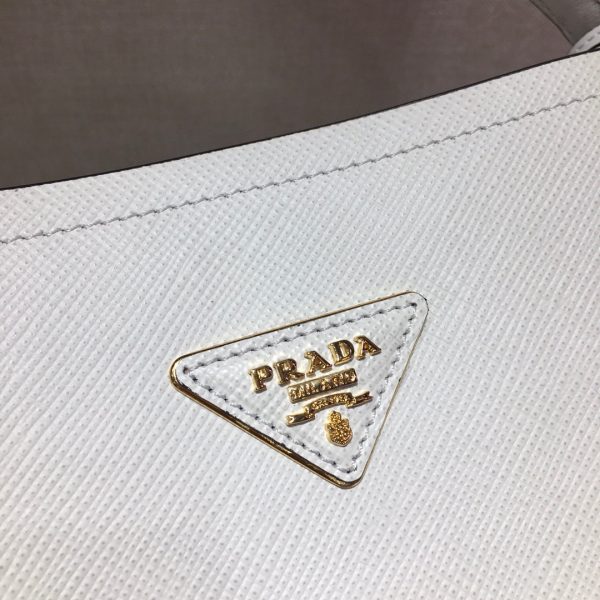 Prada Medium Saffiano Leather Martinee Bag For Discount