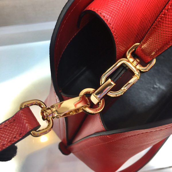 Prada Medium Saffiano Leather Martinee Bag Discount