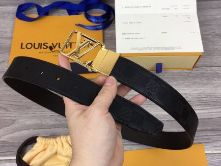 Leather Belt Louis Vuitton Hot on Sale