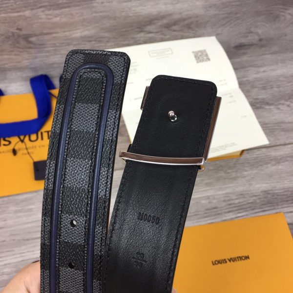 Leather Belt Louis Vuitton For Sale