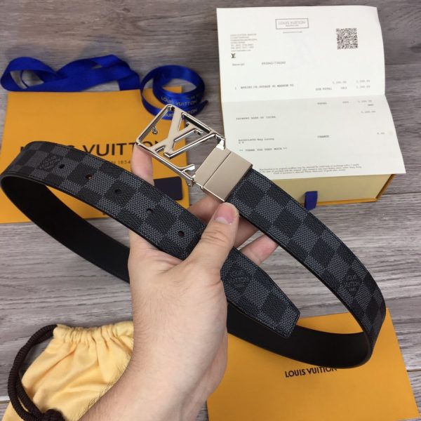 Leather Belt Louis Vuitton Hot on Sale