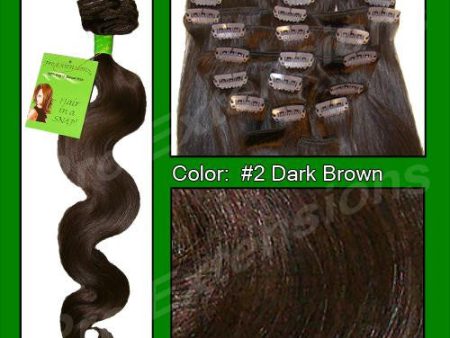 #2 Dark Brown - 20 inch Body Wave on Sale