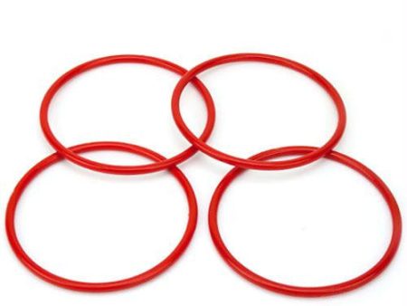 4 Pack Large Ring Toss Rings with 5  in diameter Supply