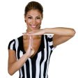 Women s Official Striped Referee-Umpire Jersey, XS Hot on Sale