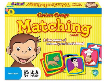 Curious George Matching Game For Sale