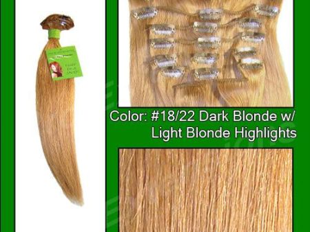 #18-22 Dark Blonde w- Light Highlights - 10 inch Supply