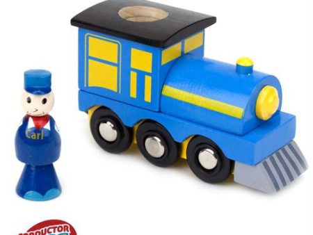 Conductor Carl Engine Car with Removable Character on Sale