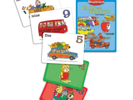 Richard Scarry s Busytown Cars and Trucks Card Game Online Hot Sale