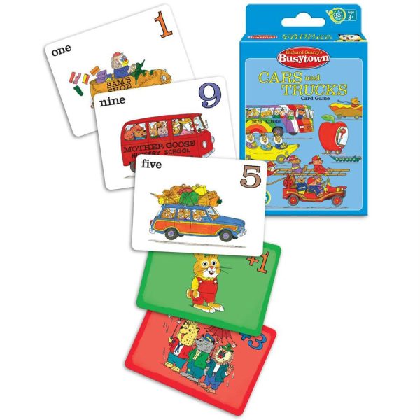 Richard Scarry s Busytown Cars and Trucks Card Game Online Hot Sale