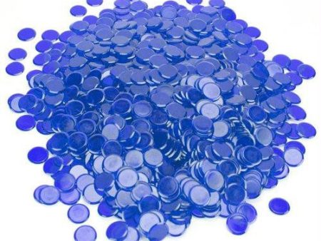 1000 Pack Blue Bingo Chips Supply