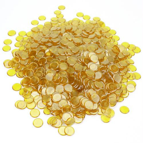 1000 Pack Yellow Bingo Chips Online now