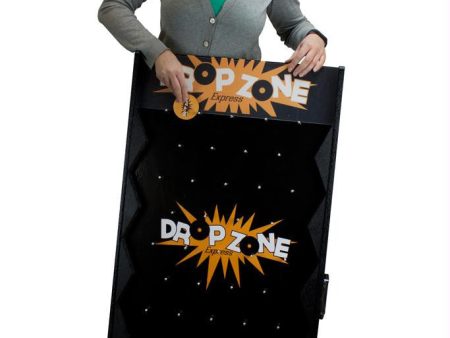 Drop Zone Express Customizable Plinko Style Board Fashion